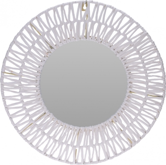 Nástenné zrkadlo White paper 45 cm