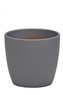 Keramický květináč šedý