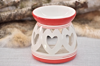 Aromalampa se srdíčky