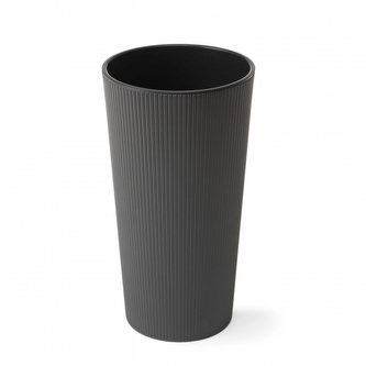 Plastový květináč Lilia Jumper 465 mm, grafit