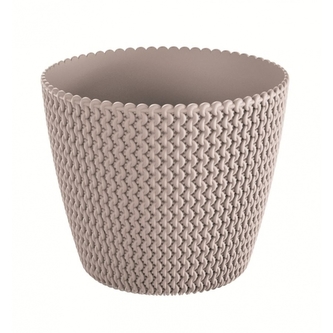 Květináč Splofy 18,7 cm mocca