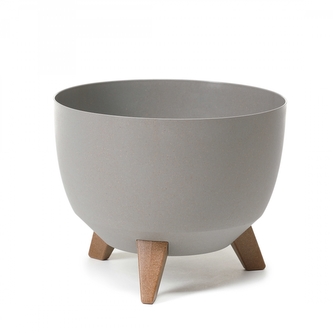 Plastová misa Roma ECO 290 mm, sivá