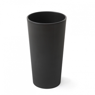 Plastový kvetináč Lilia Jumper 570 mm, čierny