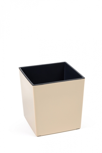 Plastový květináč Juka 250x250 mm, cappuccino