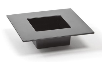 Ikebana 190 x 190 mm, čierna