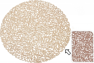 Bronzové prostírání 35 cm