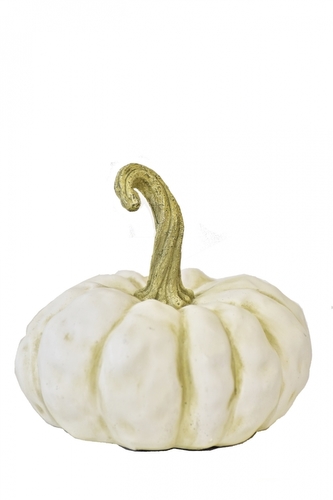 Dekorativní polyresinová dýně 6,5x8,5x8 cm