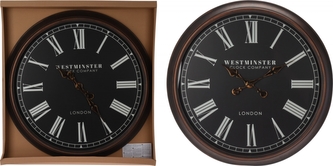 Nástěnné hodiny s římskými číslicemi 76 cm