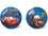 Lopta Disney Cars modrá, 14 cm