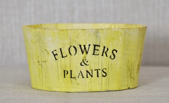 Dřevěný obal FLOWERS and PLANTS