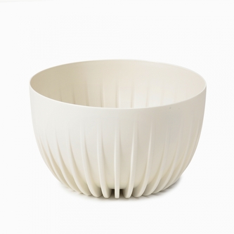 Plastová misa Mira 240 mm, krémová