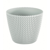 Květináč Splofy 15,7 cm bílý