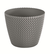 Květináč Splofy 21,8 cm šedý kámen