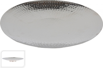 Stříbrný tác Hammered 30x3,5 cm