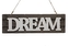 Dřevěná cedulka DREAM