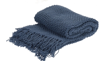 Plied modrý 130x170 cm, II. akosť