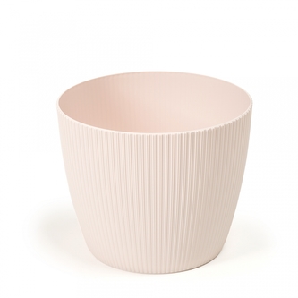 Plastový květináč Magnolia Jumper 260 mm, světle béžový