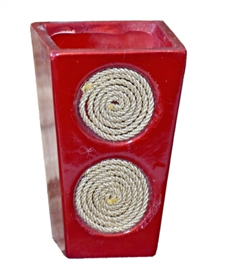 Keramická vánoční květináč 11,8x7,5x7,5 cm