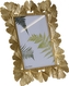 Kovový fotorámeček Ginkgo gold 26x21,5 cm