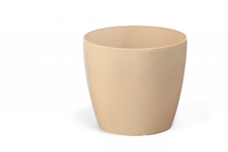 Plastový květináč Magnolia 180 mm, cappuccino
