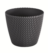 Květináč Splofy 18,7 cm antracit