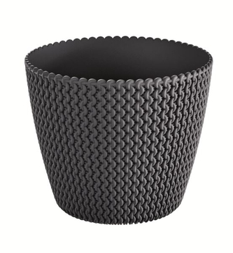 Květináč Splofy 18,7 cm antracit