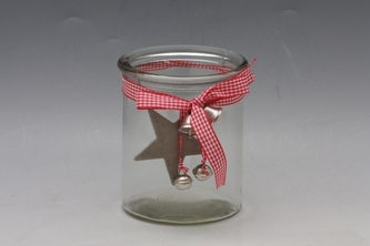 Svícen s hvězdičkou a rolničkami