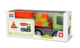 IGRÁČIK MULTIGO 1+2 - Stavebná doska + Kocky/Eko balenie