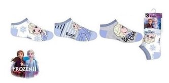 SADA 3 KS PONOŽKY FROZEN - velikost 27-30