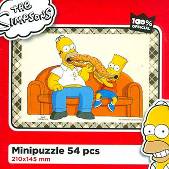 Simpsonovci: Maxibageta/Mini puzzle