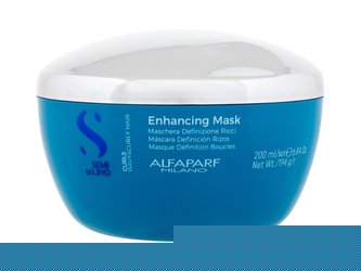 Alfaparf Milano Maska pro kudrnaté a vlnité vlasy Alfa Semo di Lino Curl (Enhancing Mask) Objem 200 ml woman