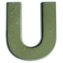Betonové písmeno k dekoraci 5 cm - U