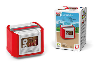 IGRÁČIK MULTIGO - Multikorbička červená Hasiči + Mechanik