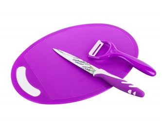 BANQUET Sada na krájení LAVENDER Violet, 3 ks