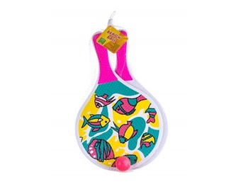 JOY PARK Súprava na beachball, 2 rakety a loptička