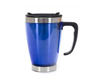 BANQUET Hrnek cestovní AVANZA 350 ml, modrá