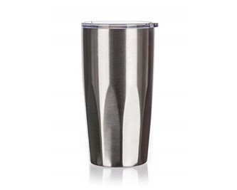 BANQUET Hrnek cestovní dvoustěnný RAZZO 500 ml, nerezový