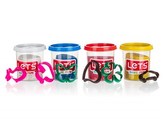 Súprava LETS Play Dough 6 ks + modelovacia hmota 4x150gr