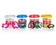 Súprava LETS Play Dough 6 ks + modelovacia hmota 4x150gr