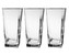PASABAHCE Sada pohárov CARRE long 290 ml, 3 ks, OK
