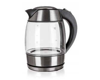 ACTIVER Kanvica sklenená GLACY 1,8 ls LED podsvietením, 1850-2200W, otočná o 360st.