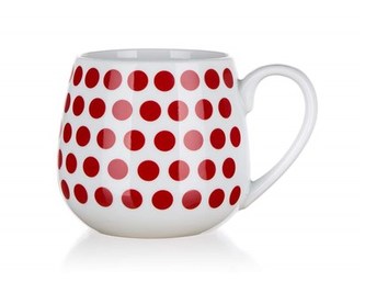 BANQUET Hrnček keramický baňák DOTS, 340 ml