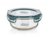 BORMIOLI Dóza sklenená EVO priemer 14 cm, 500 ml