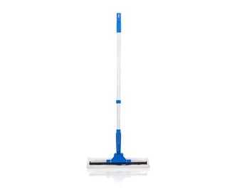 BRILANZ Stěrka na okna COMBI s mikrovláknem 33 x 6,5 cm, tmavě modrá