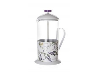 BANQUET Kanvica na kávu LAVENDER 1 l, biele veko
