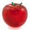Jablko červené: 3D Crystal puzzle 44 dílků