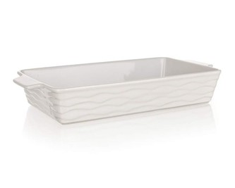 BANQUET Forma zapékací obdélníková CULINARIA White 42 x 21 cm