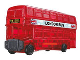 Londýnsky autobus: 3D Crystal puzzle 53 dielikov