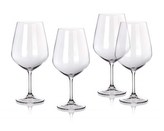 MAISON FORINE Sada sklenic na Bordeaux MARTA 720 ml, 4 ks