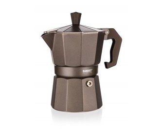 BANQUET Kávovar CAMPI Dark Brown, 6 šálok